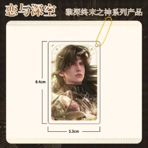 The God Of The End Love And Deepspace Caleb Zayne Acrylic Stand Model Keychain Brooch Cosplay Custom Charm Phone Personalized, Keychain, Mô Hình Đứng Standee Anime, In 2 Mặt, Cao 6cm, Trang Trí Decor Bàn Học, Balo