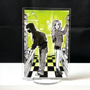 The Guy She Was Interested In Wasn't A Guy At All Acrylic Standee, Double-sided Stand, Aya Custom Charm Phone Personalized, Keychain, Mô Hình Đứng Standee Anime,  In 2 Mặt, Cao 6cm, Trang Trí Decor Bàn Học, Balo