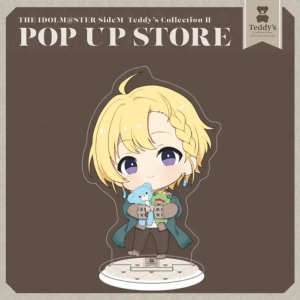 The Idolmster Sidem Teddy's Collection Acrylic Stand, Dramatic Stars Teddy Bear Collab Figure Custom Charm Phone Personalized, Keychain, Mô Hình Đứng Standee Anime, In 2 Mặt, Cao 6cm, Trang Trí Decor Bàn Học, Balo