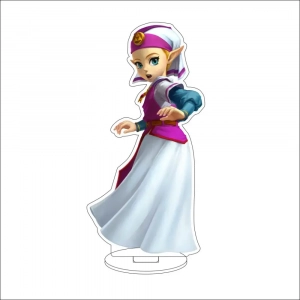 The Legend Of Zelda Game Merchandise Acrylic Stand Model Plate Cute Desktop Ornament Creative Custom Charm Phone Personalized, Keychain, Mô Hình Đứng Standee Anime,  In 2 Mặt, Cao 6cm, Trang Trí Decor Bàn Học, Balo