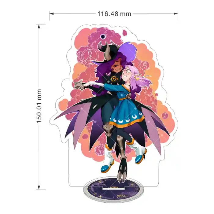 The Owl House Acrylic Stand Figure Luz Amity Eda King Cute Anime Desktop Decoration Cosplay Custom Charm Phone Personalized, Keychain, Mô Hình Đứng Standee Anime, In 2 Mặt, Cao 6cm, Trang Trí Decor Bàn Học, Balo 2 The Owl House Acrylic Stand Figure Luz Amity Eda King Cute Anime Desktop Decoration Cosplay Custom Charm Phone Personalized, Keychain, Mô Hình Đứng Standee Anime, In 2 Mặt, Cao 6cm, Trang Trí Decor Bàn Học, Balo - Ảnh 2