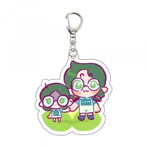 The Owl House Acrylic Stand With Keychain Luz Noceda Eda King Amity Blight Willow Park Custom Charm Phone Personalized, Keychain, Mô Hình Đứng Standee Anime, In 2 Mặt, Cao 6cm, Trang Trí Decor Bàn Học, Balo