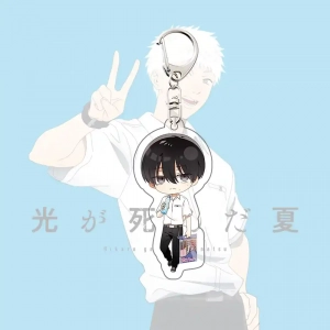 The Summer Hikaru Died Acrylic Stand Keychain, Chibi Yukata Summer Festival Charm, Anime Bag Custom Charm Phone Personalized, Keychain, Mô Hình Đứng Standee Anime, In 2 Mặt, Cao 6cm, Trang Trí Decor Bàn Học, Balo