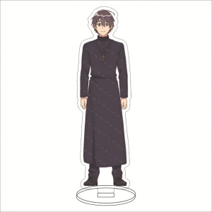 The White Holy Woman And The Black Priest Anime Anime Acrylic Stand Model Plate Decoration Custom Charm Phone Personalized, Keychain, Mô Hình Đứng Standee Anime, In 2 Mặt, Cao 6cm, Trang Trí Decor Bàn Học, Balo