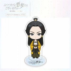 Though I Am An Incompetent Villainess Anime Acrylic Standee, Cute Chibi Reirin & Keika Custom Charm Phone Personalized, Keychain, Mô Hình Đứng Standee Anime, In 2 Mặt, Cao 6cm, Trang Trí Decor Bàn Học, Balo