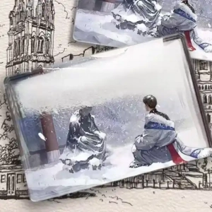 Time Raiders Dmbj Famous Novel Acrylic Stand Model Plate Wu Xie Zhang Qiling Decoration Desk Custom Charm Phone Personalized, Keychain, Mô Hình Đứng Standee Anime, In 2 Mặt, Cao 6cm, Trang Trí Decor Bàn Học, Balo