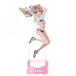 Toaru Kagaku No Railgun T Acrylic Stand – Mikoto Misaka, Kuroko Shirai, Saten Ruiko – Anime Custom Charm Phone Personalized, Keychain, Mô Hình Đứng Standee Anime, In 2 Mặt, Cao 6cm, Trang Trí Decor Bàn Học, Balo
