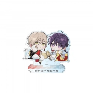 Tokiwa Yuzuriha 1 Acrylic Stand Keychain Chibi Couple Chinese Style Buns Dim Sum Pillow Custom Charm Phone Personalized, Keychain, Mô Hình Đứng Standee Anime, In 2 Mặt, Cao 6cm, Trang Trí Decor Bàn Học, Balo