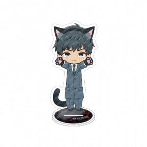 Tokyo Ghoul Acrylic Stand Keychain Kaneki Ken Touka Cute Cat Ear Chibi Double Sided Custom Charm Phone Personalized, Keychain, Mô Hình Đứng Standee Anime, In 2 Mặt, Cao 6cm, Trang Trí Decor Bàn Học, Balo