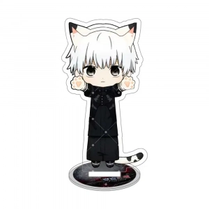Tokyo Ghoul Kaneki Ken Acrylic Stand Anime Figure Chibi Touka Suzuya Juuzou Nobi Model Plate Custom Charm Phone Personalized, Keychain, Mô Hình Đứng Standee Anime, In 2 Mặt, Cao 6cm, Trang Trí Decor Bàn Học, Balo