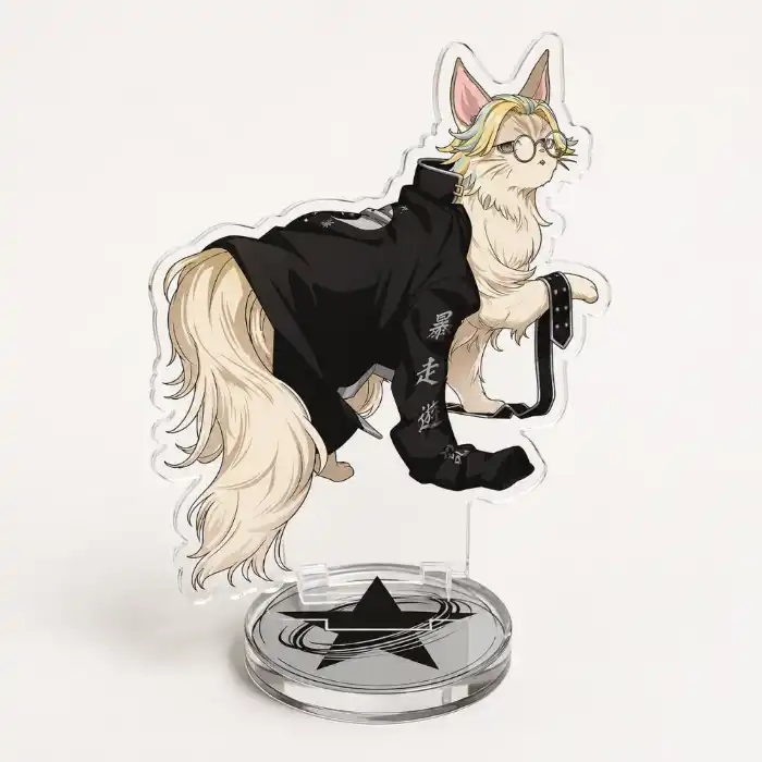 Tokyo Revengers Animal Cat Ver Acrylic Stand Cartoon Desktop Ornament Anime Collectible Fan Custom Charm Phone Personalized, Keychain, Mô Hình Đứng Standee Anime, In 2 Mặt, Cao 6cm, Trang Trí Decor Bàn Học, Balo 5 Tokyo Revengers Animal Cat Ver Acrylic Stand Cartoon Desktop Ornament Anime Collectible Fan Custom Charm Phone Personalized, Keychain, Mô Hình Đứng Standee Anime, In 2 Mặt, Cao 6cm, Trang Trí Decor Bàn Học, Balo - Ảnh 5