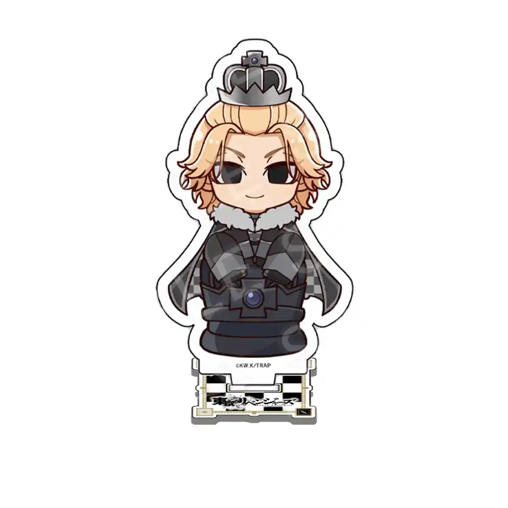 Tokyo Revengers Manjiro Sano Mikey Acrylic Stand Keychain Chibi Chess King Crown White Custom Charm Phone Personalized, Keychain, Mô Hình Đứng Standee Anime, In 2 Mặt, Cao 6cm, Trang Trí Decor Bàn Học, Balo 3 Tokyo Revengers Manjiro Sano Mikey Acrylic Stand Keychain Chibi Chess King Crown White Custom Charm Phone Personalized, Keychain, Mô Hình Đứng Standee Anime, In 2 Mặt, Cao 6cm, Trang Trí Decor Bàn Học, Balo - Ảnh 3