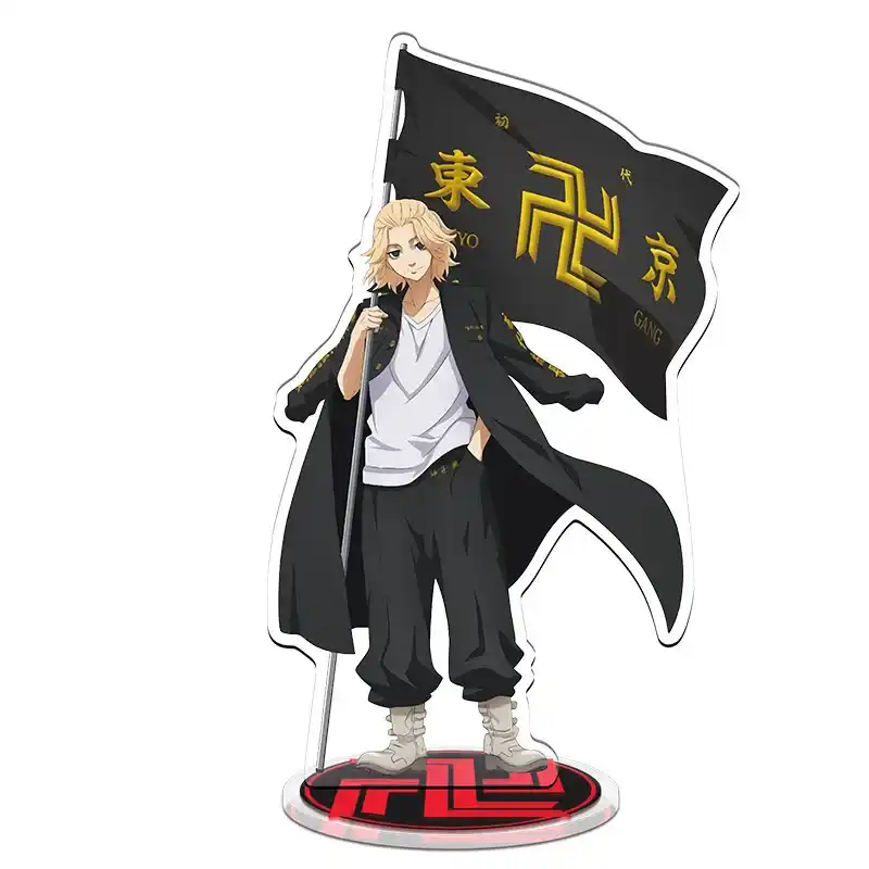 Tokyo Revengers Urban Gang Anime Acrylic Stand Chibi Boy Theme Desktop Decor Ornament Custom Charm Phone Personalized, Keychain, Mô Hình Đứng Standee Anime, In 2 Mặt, Cao 6cm, Trang Trí Decor Bàn Học, Balo 2 Tokyo Revengers Urban Gang Anime Acrylic Stand Chibi Boy Theme Desktop Decor Ornament Custom Charm Phone Personalized, Keychain, Mô Hình Đứng Standee Anime, In 2 Mặt, Cao 6cm, Trang Trí Decor Bàn Học, Balo - Ảnh 2