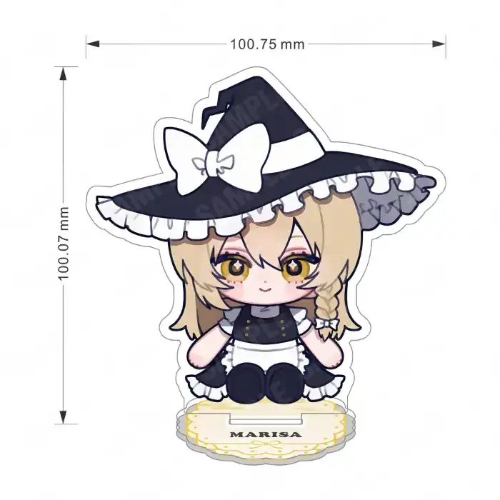 Touhou Project Acrylic Stand Keychain Reimu Cirno Alice Chibi Sitting Doll Character Custom Charm Phone Personalized, Keychain, Mô Hình Đứng Standee Anime, In 2 Mặt, Cao 6cm, Trang Trí Decor Bàn Học, Balo 2 Touhou Project Acrylic Stand Keychain Reimu Cirno Alice Chibi Sitting Doll Character Custom Charm Phone Personalized, Keychain, Mô Hình Đứng Standee Anime, In 2 Mặt, Cao 6cm, Trang Trí Decor Bàn Học, Balo - Ảnh 2