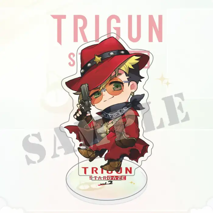 Trigun Stargaze Acrylic Stand, Vash Wolfwood Knives Chibi Figure Standee, Cute Space Sci-fi Custom Charm Phone Personalized, Keychain, Mô Hình Đứng Standee Anime, In 2 Mặt, Cao 6cm, Trang Trí Decor Bàn Học, Balo 3 Trigun Stargaze Acrylic Stand, Vash Wolfwood Knives Chibi Figure Standee, Cute Space Sci-fi Custom Charm Phone Personalized, Keychain, Mô Hình Đứng Standee Anime, In 2 Mặt, Cao 6cm, Trang Trí Decor Bàn Học, Balo - Ảnh 3