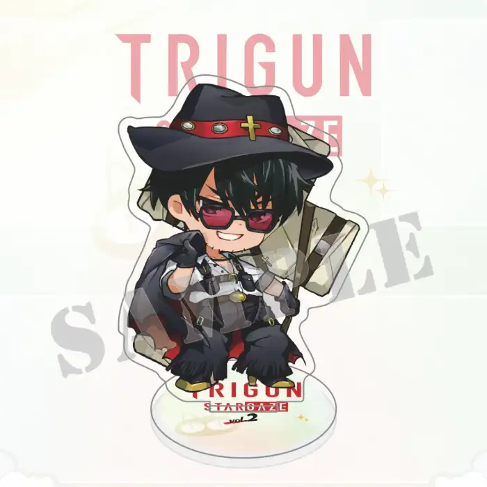 Trigun Stargaze Acrylic Stand, Vash Wolfwood Knives Chibi Figure Standee, Cute Space Sci-fi Custom Charm Phone Personalized, Keychain, Mô Hình Đứng Standee Anime, In 2 Mặt, Cao 6cm, Trang Trí Decor Bàn Học, Balo 4 Trigun Stargaze Acrylic Stand, Vash Wolfwood Knives Chibi Figure Standee, Cute Space Sci-fi Custom Charm Phone Personalized, Keychain, Mô Hình Đứng Standee Anime, In 2 Mặt, Cao 6cm, Trang Trí Decor Bàn Học, Balo - Ảnh 4