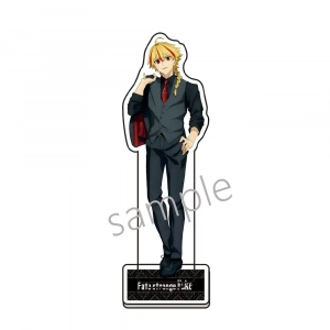 Tv Anime 'fate/strange Fake'acrylic Figure Black Outfit Ver 1 Stand Big Acrylic Keychain Custom Charm Phone Personalized, Keychain, Mô Hình Đứng Standee Anime, In 2 Mặt, Cao 6cm, Trang Trí Decor Bàn Học, Balo