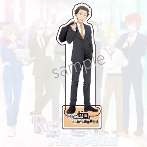 Tv Anime "re:zero - Starting Life In Another World"office Life Online Lottery Acrylic Stand Custom Charm Phone Personalized, Keychain, Mô Hình Đứng Standee Anime, In 2 Mặt, Cao 6cm, Trang Trí Decor Bàn Học, Balo