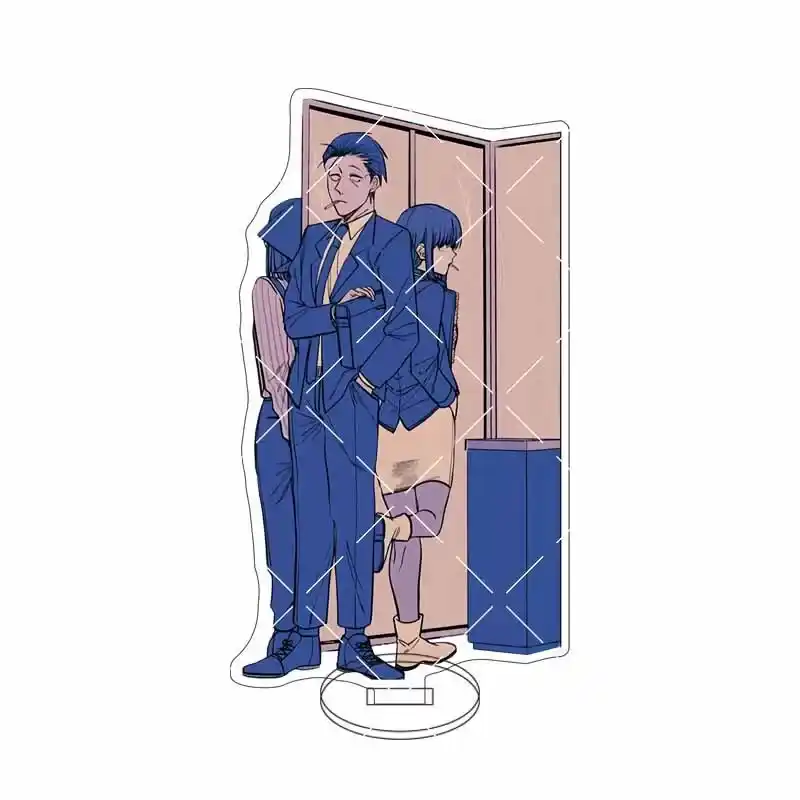 Two People Smoking At Supermarket Back Door Comic Character Keychain Print Acrylic Stand Custom Charm Phone Personalized, Keychain, Mô Hình Đứng Standee Anime, In 2 Mặt, Cao 6cm, Trang Trí Decor Bàn Học, Balo 2 Two People Smoking At Supermarket Back Door Comic Character Keychain Print Acrylic Stand Custom Charm Phone Personalized, Keychain, Mô Hình Đứng Standee Anime, In 2 Mặt, Cao 6cm, Trang Trí Decor Bàn Học, Balo - Ảnh 2