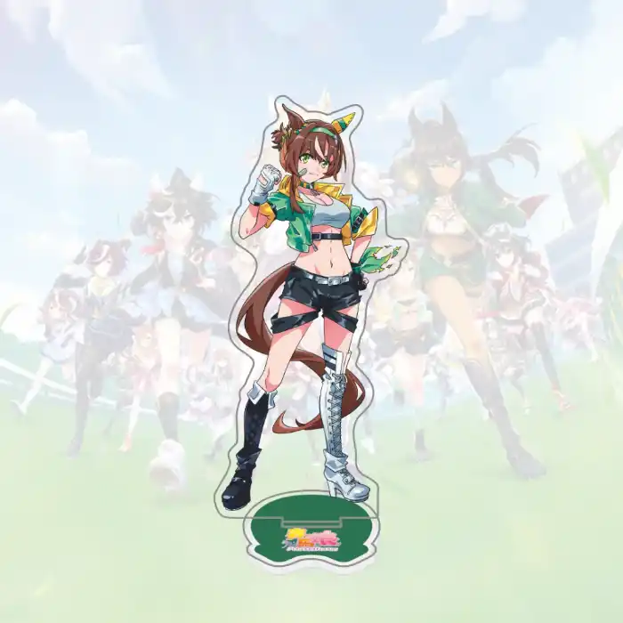 Uma Musume Pretty Derby Acrylic Standee Almond Eye Orfevre Gentildonna Anime Figure Desk Custom Charm Phone Personalized, Keychain, Mô Hình Đứng Standee Anime, In 2 Mặt, Cao 6cm, Trang Trí Decor Bàn Học, Balo 2 Uma Musume Pretty Derby Acrylic Standee Almond Eye Orfevre Gentildonna Anime Figure Desk Custom Charm Phone Personalized, Keychain, Mô Hình Đứng Standee Anime, In 2 Mặt, Cao 6cm, Trang Trí Decor Bàn Học, Balo - Ảnh 2