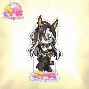 Uma Musume Pretty Derby Gold Week Special Acrylic Stand, Gold Ship Anime Figure Standee, Desk Custom Charm Phone Personalized, Keychain, Mô Hình Đứng Standee Anime,  In 2 Mặt, Cao 6cm, Trang Trí Decor Bàn Học, Balo