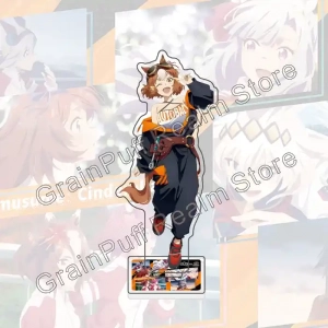 Umamusume Cinderella Gray Acrylic Standee - Racing Theme Collab Figure - Oguri Cap Racing Custom Charm Phone Personalized, Keychain, Mô Hình Đứng Standee Anime,  In 2 Mặt, Cao 6cm, Trang Trí Decor Bàn Học, Balo