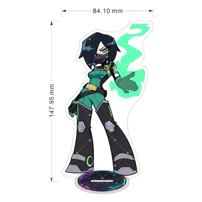 Valorant Acrylic Stand Figure Neon Jett Viper Astra Chibi Character Model Desk Decor Cute Custom Charm Phone Personalized, Keychain, Mô Hình Đứng Standee Anime, In 2 Mặt, Cao 6cm, Trang Trí Decor Bàn Học, Balo 2 Valorant Acrylic Stand Figure Neon Jett Viper Astra Chibi Character Model Desk Decor Cute Custom Charm Phone Personalized, Keychain, Mô Hình Đứng Standee Anime, In 2 Mặt, Cao 6cm, Trang Trí Decor Bàn Học, Balo - Ảnh 2