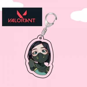 Valorant Hot Shooting Game Agent Figure Jett Sage Reyna Neon Omen Cypher Keychain Acrylic Custom Charm Phone Personalized, Keychain, Mô Hình Đứng Standee Anime,  In 2 Mặt, Cao 6cm, Trang Trí Decor Bàn Học, Balo