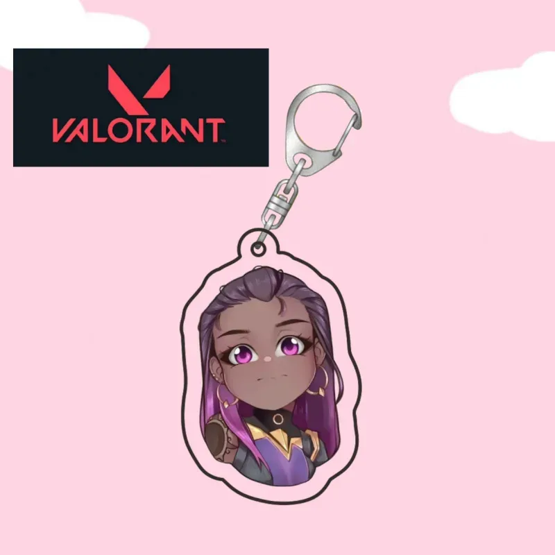 Valorant Hot Shooting Game Agent Figure Jett Sage Reyna Neon Omen Cypher Keychain Acrylic Custom Charm Phone Personalized, Keychain, Mô Hình Đứng Standee Anime, In 2 Mặt, Cao 6cm, Trang Trí Decor Bàn Học, Balo 7 Valorant Hot Shooting Game Agent Figure Jett Sage Reyna Neon Omen Cypher Keychain Acrylic Custom Charm Phone Personalized, Keychain, Mô Hình Đứng Standee Anime, In 2 Mặt, Cao 6cm, Trang Trí Decor Bàn Học, Balo - Ảnh 7