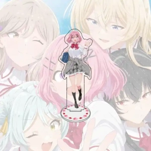 Wake Naijan Murimuri! Anime Acrylic Stand Double Sided Print Cute Girl Character Desktop Custom Charm Phone Personalized, Keychain, Mô Hình Đứng Standee Anime,  In 2 Mặt, Cao 6cm, Trang Trí Decor Bàn Học, Balo