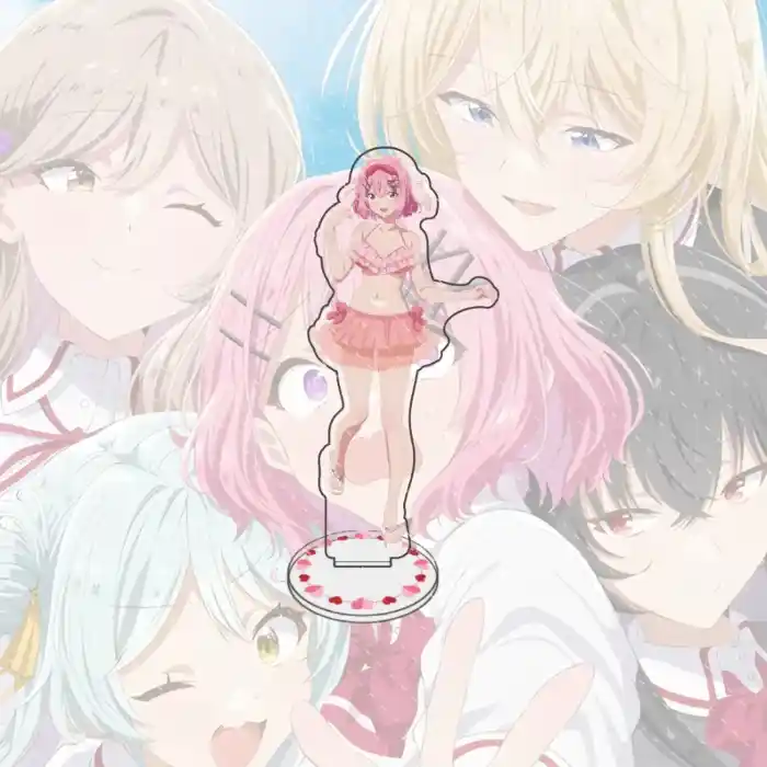 Wake Naijan Murimuri! Anime Acrylic Stand Double Sided Print Cute Girl Character Desktop Custom Charm Phone Personalized, Keychain, Mô Hình Đứng Standee Anime, In 2 Mặt, Cao 6cm, Trang Trí Decor Bàn Học, Balo 2 Wake Naijan Murimuri! Anime Acrylic Stand Double Sided Print Cute Girl Character Desktop Custom Charm Phone Personalized, Keychain, Mô Hình Đứng Standee Anime, In 2 Mặt, Cao 6cm, Trang Trí Decor Bàn Học, Balo - Ảnh 2
