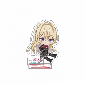 Watanare There's No Freaking Way I'll Be Your Lover Watanare Renako & Mai Large Acrylic Custom Charm Phone Personalized, Keychain, Mô Hình Đứng Standee Anime, In 2 Mặt, Cao 6cm, Trang Trí Decor Bàn Học, Balo