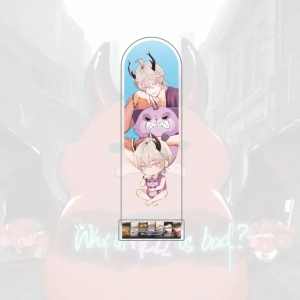 What In Hell Is Bad Acrylic Stand, Mammon Satan Beelzebub Figure Standee, Dark Otome Demon Custom Charm Phone Personalized, Keychain, Mô Hình Đứng Standee Anime, In 2 Mặt, Cao 6cm, Trang Trí Decor Bàn Học, Balo