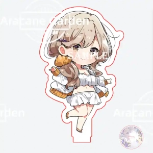 Whisper Me A Love Song Kino Himari Asanagi Yori Double Sided Keychain Acrylic Standee Table Custom Charm Phone Personalized, Keychain, Mô Hình Đứng Standee Anime,  In 2 Mặt, Cao 6cm, Trang Trí Decor Bàn Học, Balo