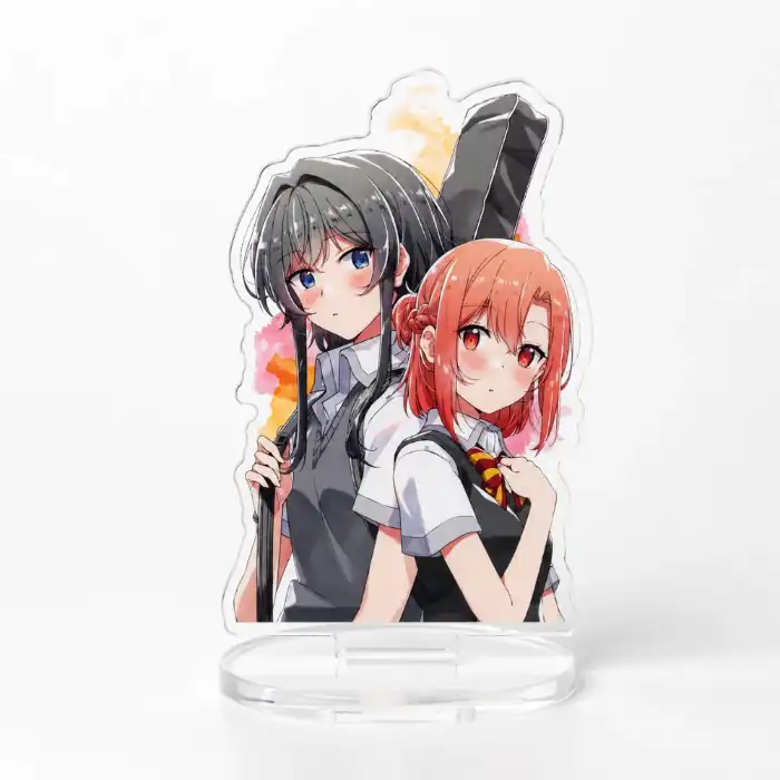 Whisper Me A Love Song Yuri Schoolgirl Acrylic Stand Anime Character Desktop Ornament Fan Custom Charm Phone Personalized, Keychain, Mô Hình Đứng Standee Anime, In 2 Mặt, Cao 6cm, Trang Trí Decor Bàn Học, Balo 2 Whisper Me A Love Song Yuri Schoolgirl Acrylic Stand Anime Character Desktop Ornament Fan Custom Charm Phone Personalized, Keychain, Mô Hình Đứng Standee Anime, In 2 Mặt, Cao 6cm, Trang Trí Decor Bàn Học, Balo - Ảnh 2