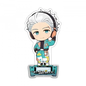 Wind Breaker Acrylic Stand Figure Princess Cafe Anime Bofurin Sakura Haruka Chibi Mini Desk Custom Charm Phone Personalized, Keychain, Mô Hình Đứng Standee Anime, In 2 Mặt, Cao 6cm, Trang Trí Decor Bàn Học, Balo