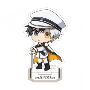 Wind Breaker Acrylic Stand Umemiya Hajime Sakura Haruka Suo Hayato Military Uniform Figure Custom Charm Phone Personalized, Keychain, Mô Hình Đứng Standee Anime, In 2 Mặt, Cao 6cm, Trang Trí Decor Bàn Học, Balo