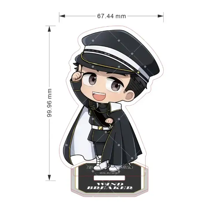 Wind Breaker Acrylic Stand Umemiya Hajime Sakura Haruka Suo Hayato Military Uniform Figure Custom Charm Phone Personalized, Keychain, Mô Hình Đứng Standee Anime, In 2 Mặt, Cao 6cm, Trang Trí Decor Bàn Học, Balo 2 Wind Breaker Acrylic Stand Umemiya Hajime Sakura Haruka Suo Hayato Military Uniform Figure Custom Charm Phone Personalized, Keychain, Mô Hình Đứng Standee Anime, In 2 Mặt, Cao 6cm, Trang Trí Decor Bàn Học, Balo - Ảnh 2