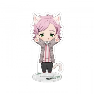 Wind Breaker Anime Acrylic Stand Nobi Neko Cat Ear Chibi Figure Sakura Haruka Hayato Desktop Custom Charm Phone Personalized, Keychain, Mô Hình Đứng Standee Anime, In 2 Mặt, Cao 6cm, Trang Trí Decor Bàn Học, Balo