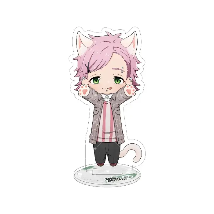 Wind Breaker Anime Acrylic Stand Nobi Neko Cat Ear Chibi Figure Sakura Haruka Hayato Desktop Custom Charm Phone Personalized, Keychain, Mô Hình Đứng Standee Anime, In 2 Mặt, Cao 6cm, Trang Trí Decor Bàn Học, Balo 1 Wind Breaker Anime Acrylic Stand Nobi Neko Cat Ear Chibi Figure Sakura Haruka Hayato Desktop Custom Charm Phone Personalized, Keychain, Mô Hình Đứng Standee Anime, In 2 Mặt, Cao 6cm, Trang Trí Decor Bàn Học, Balo