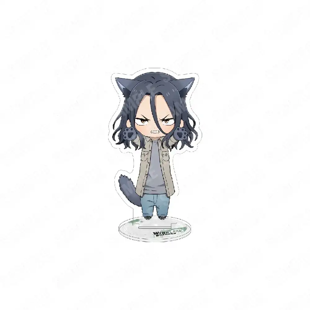 Wind Breaker Chibi Cat Ear Acrylic Stand Keychain Hd Print Haruka Sakura Desktop Custom Charm Phone Personalized, Keychain, Mô Hình Đứng Standee Anime, In 2 Mặt, Cao 6cm, Trang Trí Decor Bàn Học, Balo 3 Wind Breaker Chibi Cat Ear Acrylic Stand Keychain Hd Print Haruka Sakura Desktop Custom Charm Phone Personalized, Keychain, Mô Hình Đứng Standee Anime, In 2 Mặt, Cao 6cm, Trang Trí Decor Bàn Học, Balo - Ảnh 3