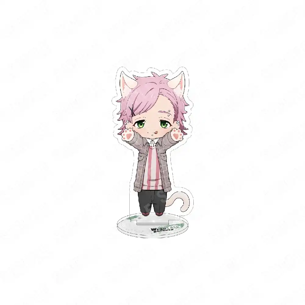 Wind Breaker Chibi Cat Ear Acrylic Stand Keychain Hd Print Haruka Sakura Desktop Custom Charm Phone Personalized, Keychain, Mô Hình Đứng Standee Anime, In 2 Mặt, Cao 6cm, Trang Trí Decor Bàn Học, Balo 5 Wind Breaker Chibi Cat Ear Acrylic Stand Keychain Hd Print Haruka Sakura Desktop Custom Charm Phone Personalized, Keychain, Mô Hình Đứng Standee Anime, In 2 Mặt, Cao 6cm, Trang Trí Decor Bàn Học, Balo - Ảnh 5