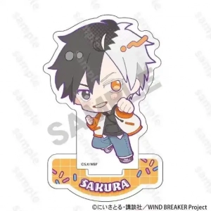 Wind Breaker Peripherals Sakura Haruka Acrylic Standee Q Cute Suou Hayato Itabag Acrylic Custom Charm Phone Personalized, Keychain, Mô Hình Đứng Standee Anime, In 2 Mặt, Cao 6cm, Trang Trí Decor Bàn Học, Balo