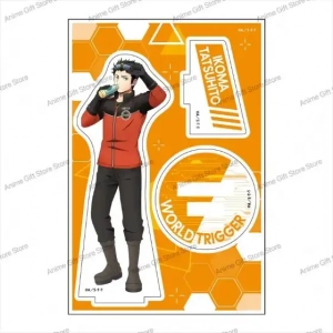 World Trigger Acrylic Stand Model Collect Valuable Items Desktop Desktop Exquisite Decoration Custom Charm Phone Personalized, Keychain, Mô Hình Đứng Standee Anime,  In 2 Mặt, Cao 6cm, Trang Trí Decor Bàn Học, Balo