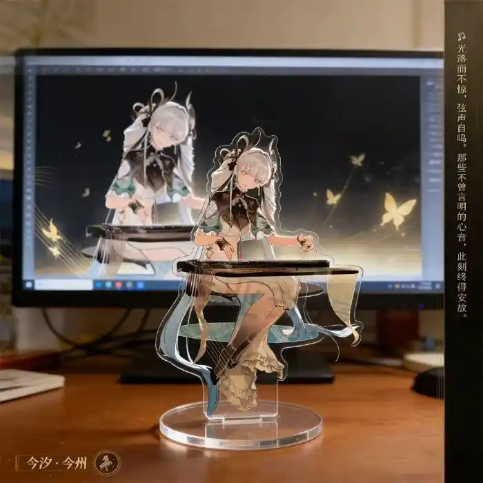 Wuthering Waves Acrylic Keychain Cartethyia Flute Shorekeeper Stand Iuno Harp Jinhsi Piano Custom Charm Phone Personalized, Keychain, Mô Hình Đứng Standee Anime, In 2 Mặt, Cao 6cm, Trang Trí Decor Bàn Học, Balo 1 Wuthering Waves Acrylic Keychain Cartethyia Flute Shorekeeper Stand Iuno Harp Jinhsi Piano Custom Charm Phone Personalized, Keychain, Mô Hình Đứng Standee Anime, In 2 Mặt, Cao 6cm, Trang Trí Decor Bàn Học, Balo
