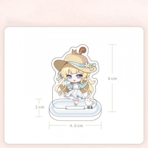 Wuthering Waves Acrylic Two-sided Stand Rover Yangyang Camelly Changli Figure Cosplay Model Custom Charm Phone Personalized, Keychain, Mô Hình Đứng Standee Anime, In 2 Mặt, Cao 6cm, Trang Trí Decor Bàn Học, Balo