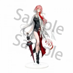 Wuthering Waves Coffee Characters Changli Qiuyuan Acrylic Plaques Gift For Friends Exquisite Custom Charm Phone Personalized, Keychain, Mô Hình Đứng Standee Anime, In 2 Mặt, Cao 6cm, Trang Trí Decor Bàn Học, Balo