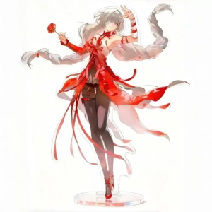 Wuthering Waves New Floro Acrylic Standee High Quality Desktop Ornament Exquisite Gift For Custom Charm Phone Personalized, Keychain, Mô Hình Đứng Standee Anime, In 2 Mặt, Cao 6cm, Trang Trí Decor Bàn Học, Balo