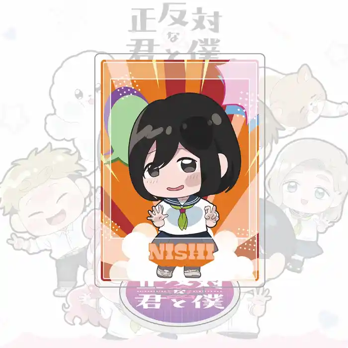 You And I Are Polar Opposites Acrylic Stand Keychain Suzuki & Tani Anime Desktop Display, Custom Charm Phone Personalized, Keychain, Mô Hình Đứng Standee Anime, In 2 Mặt, Cao 6cm, Trang Trí Decor Bàn Học, Balo 1 You And I Are Polar Opposites Acrylic Stand Keychain Suzuki & Tani Anime Desktop Display, Custom Charm Phone Personalized, Keychain, Mô Hình Đứng Standee Anime, In 2 Mặt, Cao 6cm, Trang Trí Decor Bàn Học, Balo