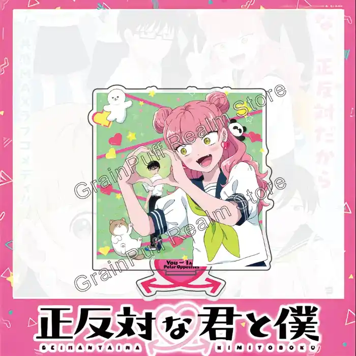 You And I Are Polar Opposites Acrylic Standee – Anime Style Character Display Figure Clear Custom Charm Phone Personalized, Keychain, Mô Hình Đứng Standee Anime, In 2 Mặt, Cao 6cm, Trang Trí Decor Bàn Học, Balo 2 You And I Are Polar Opposites Acrylic Standee – Anime Style Character Display Figure Clear Custom Charm Phone Personalized, Keychain, Mô Hình Đứng Standee Anime, In 2 Mặt, Cao 6cm, Trang Trí Decor Bàn Học, Balo - Ảnh 2